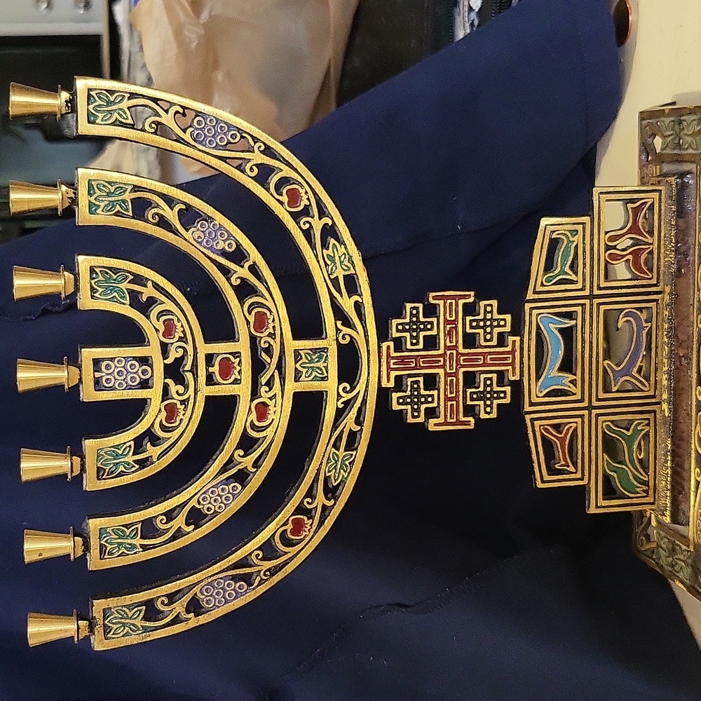 Seven arm hanukkh rare find